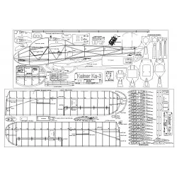 1/3 Scale Kaiser Ka3 Plans